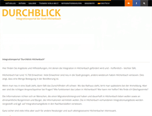 Tablet Screenshot of integration-hilchenbach.de